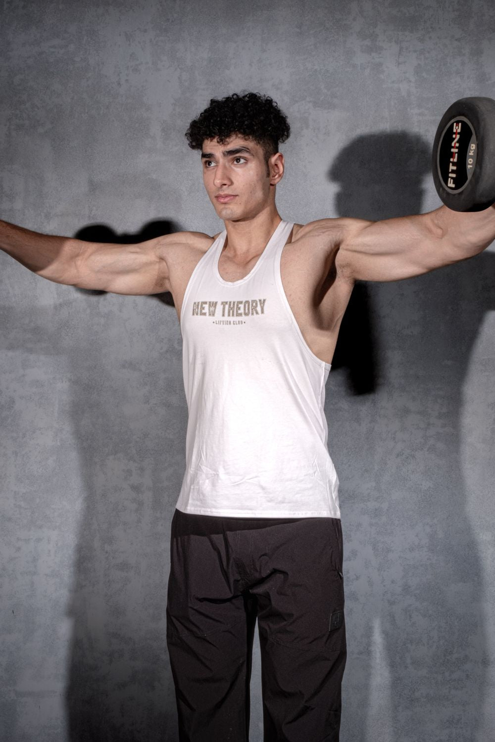 Lifting Club Stringer - White