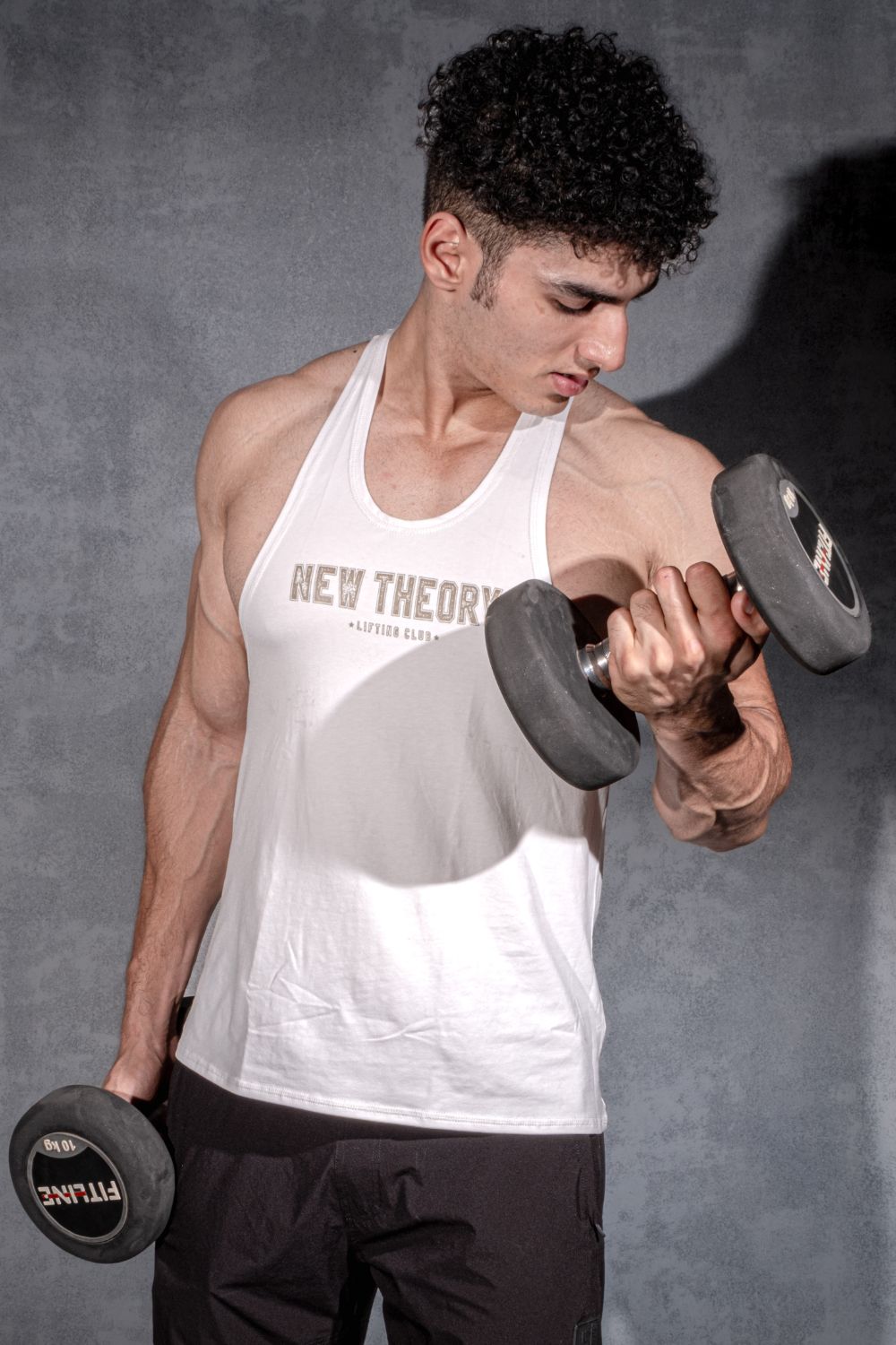 Lifting Club Stringer - White