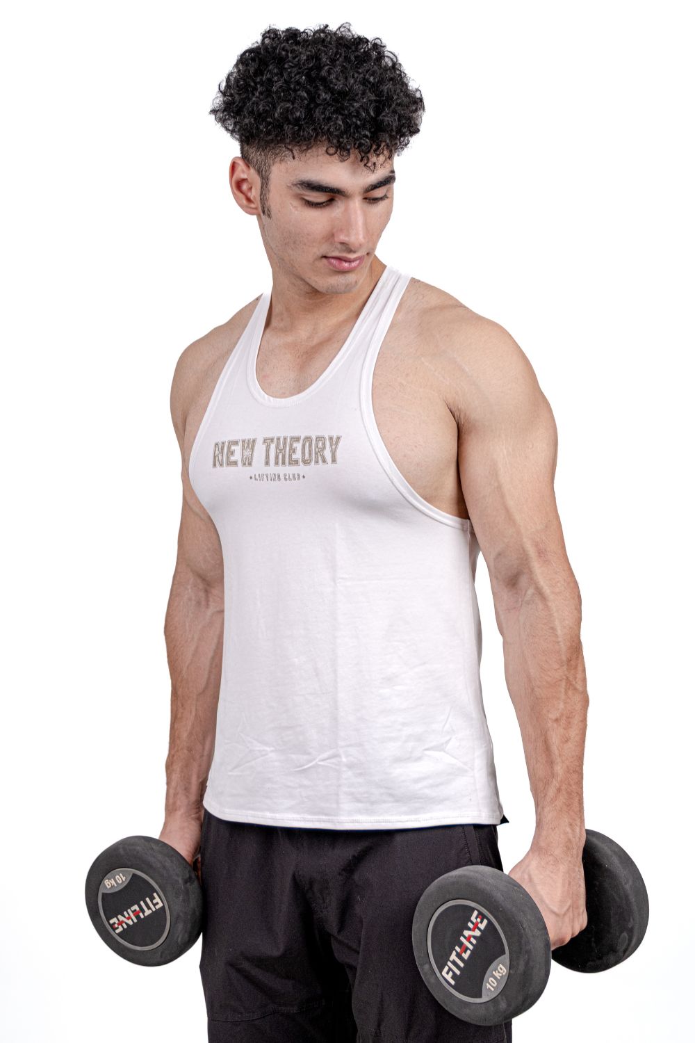 Lifting Club Stringer - White