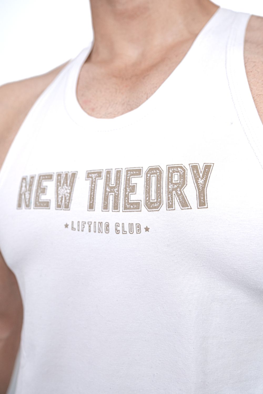 Lifting Club Stringer - White