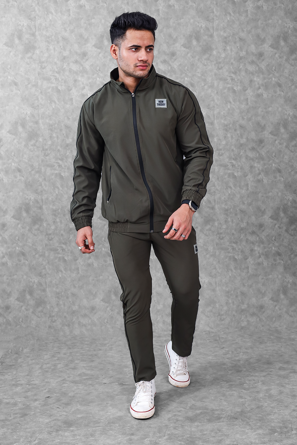 Essential Performance Tracksuit- Olive