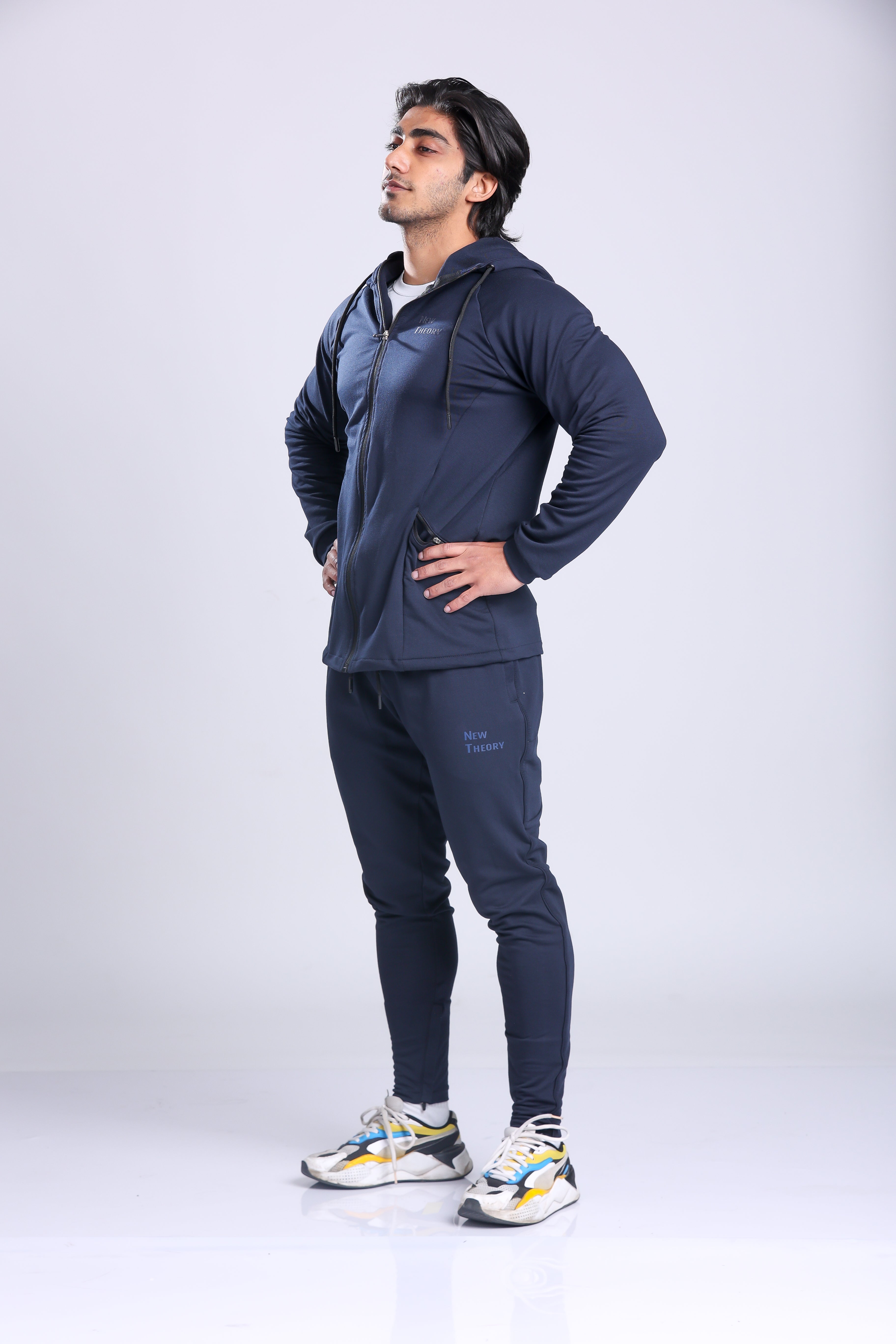 Athletic Training Tracksuit- Navy