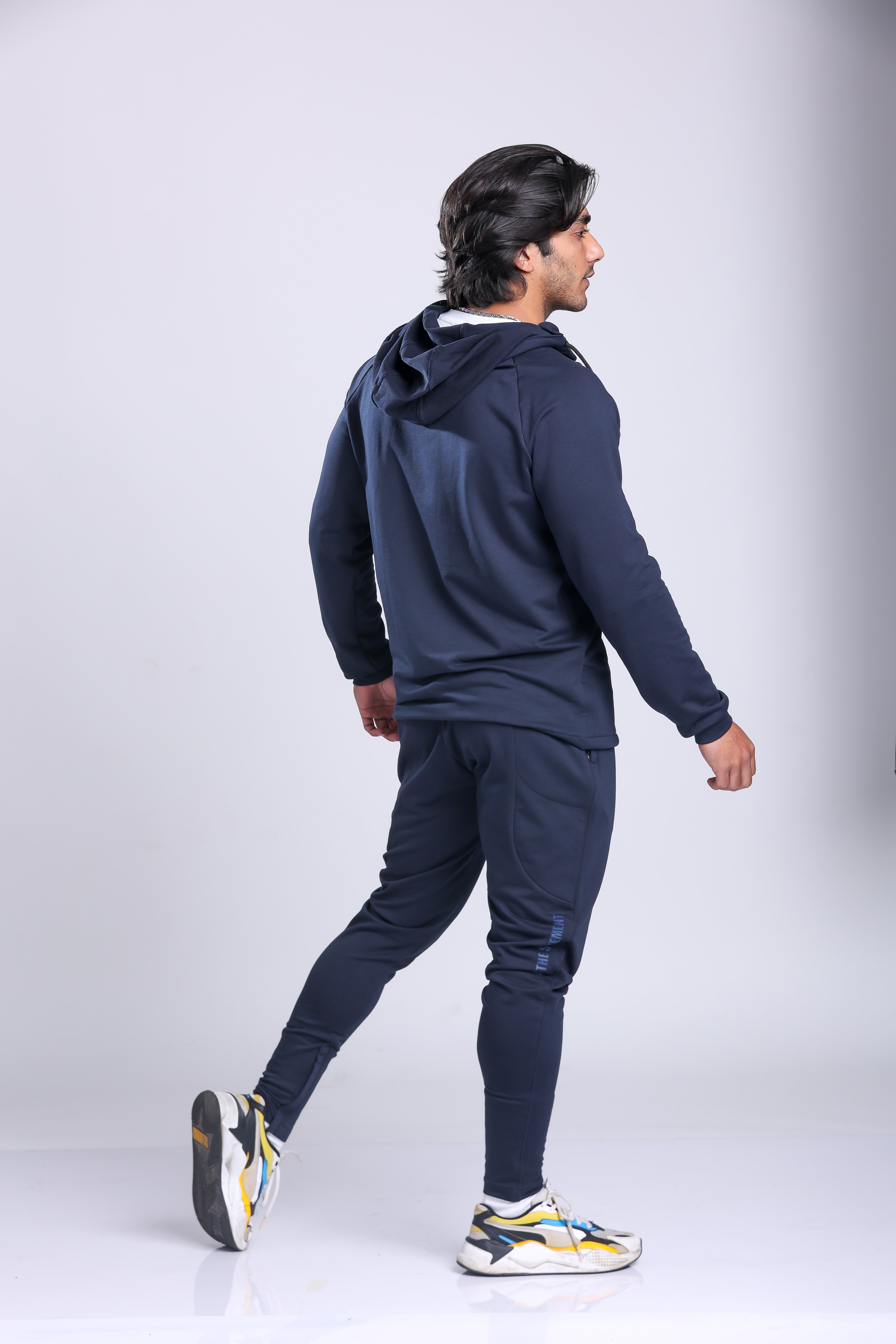 Athletic Training Tracksuit- Navy