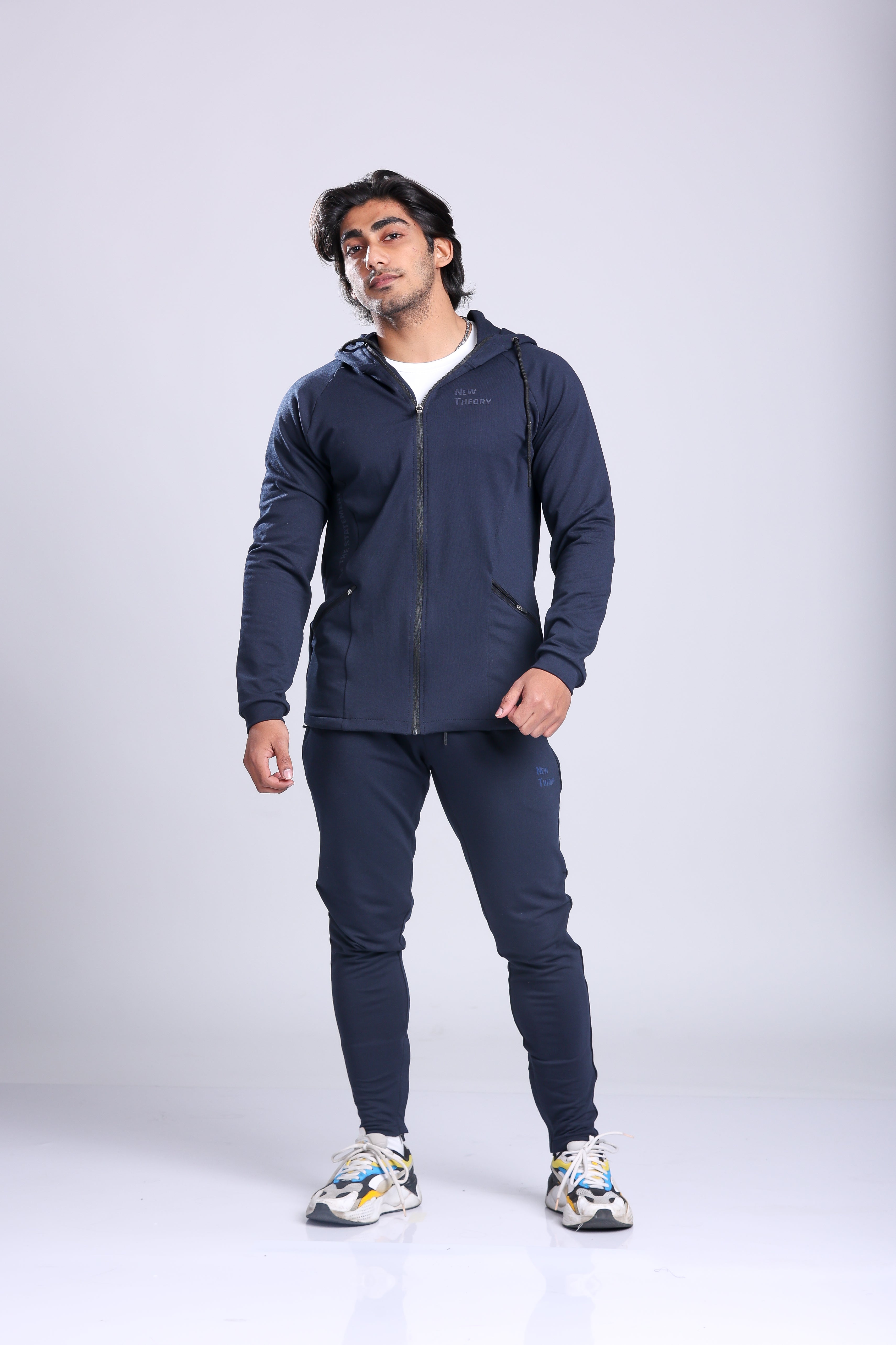 Athletic Training Tracksuit- Navy