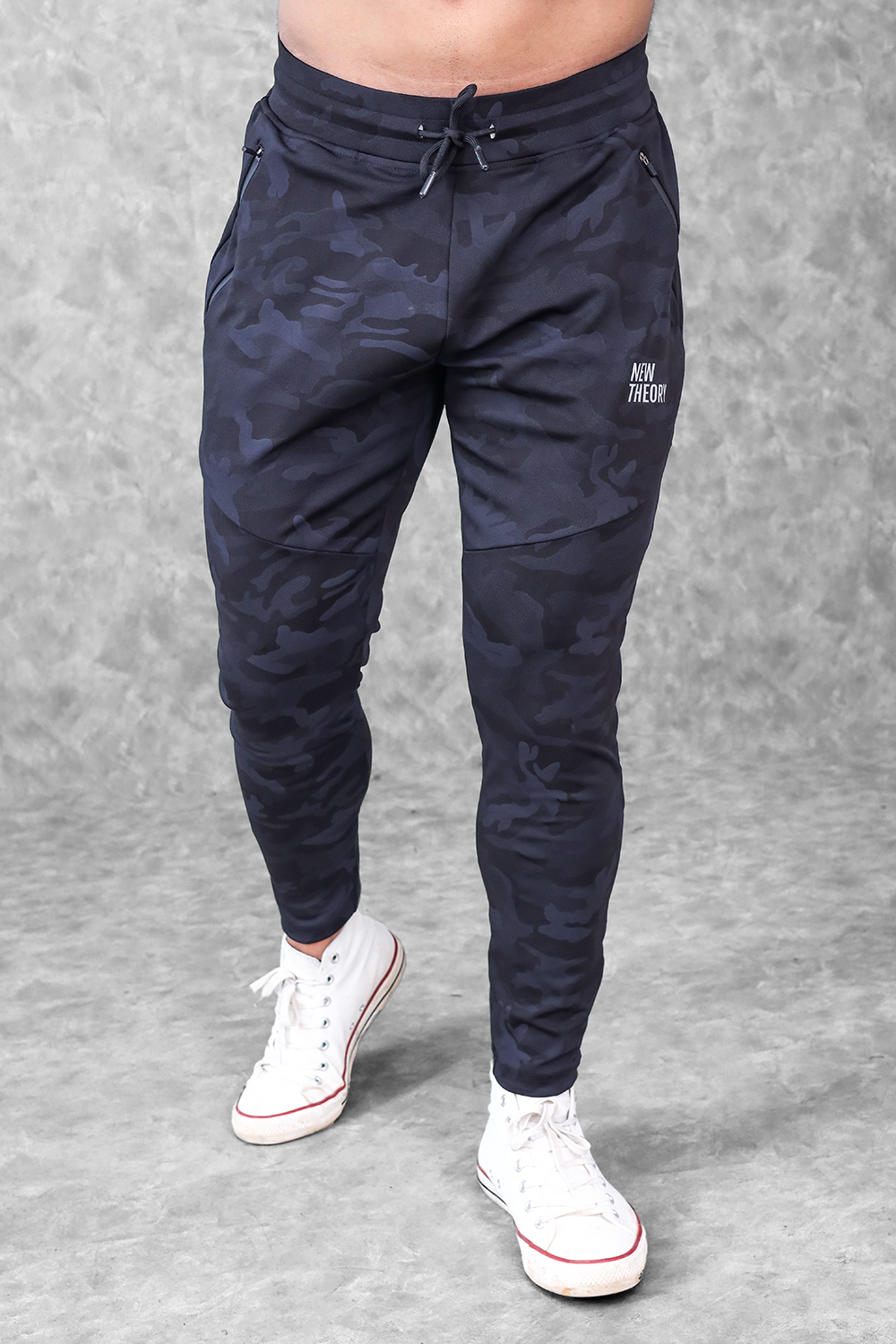 Camo Performance Jogger- Black