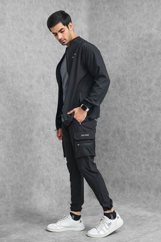 Impact Woven Cargo Tracksuit - Black