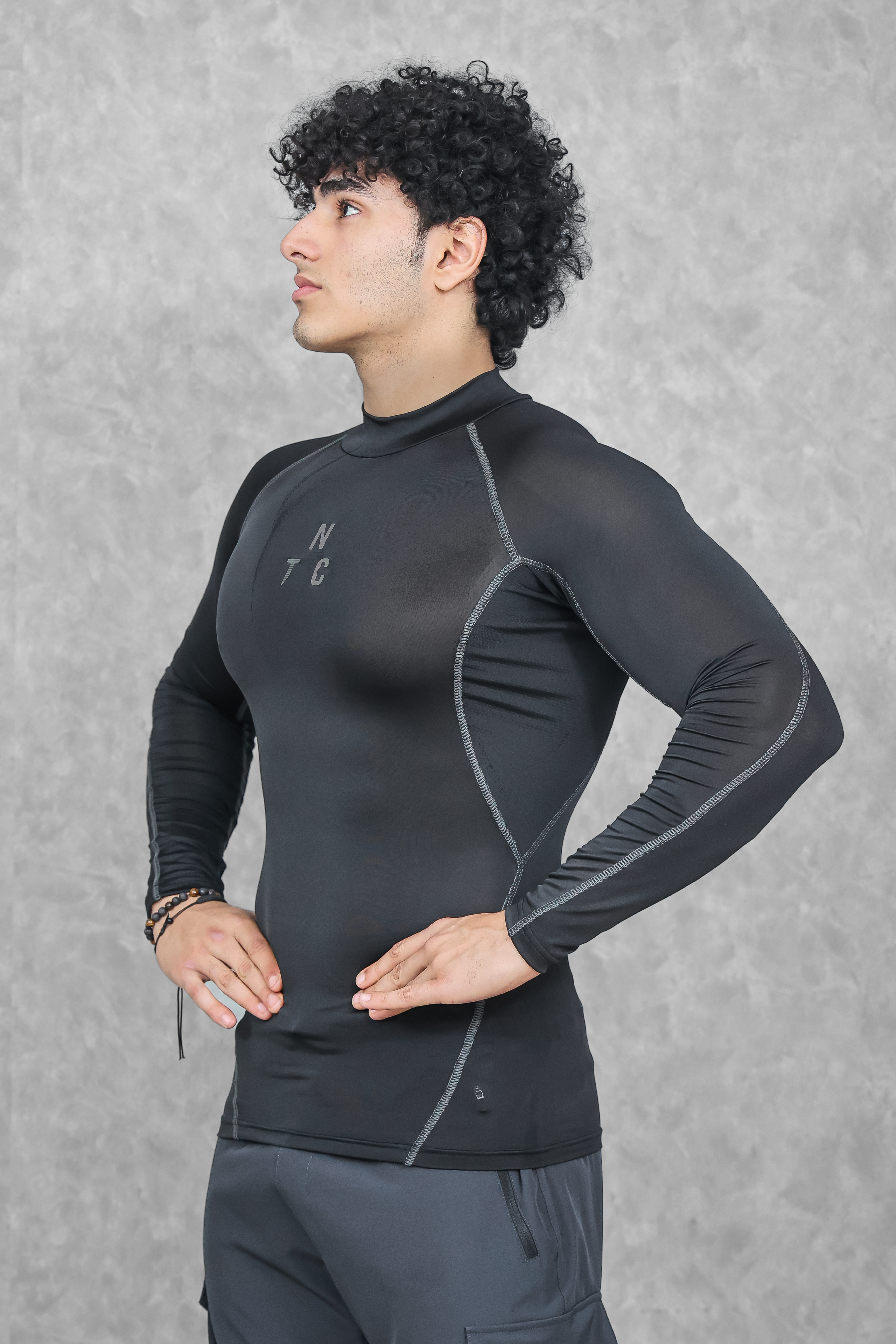 Critical Compression Full Sleeve T-shirt - Black