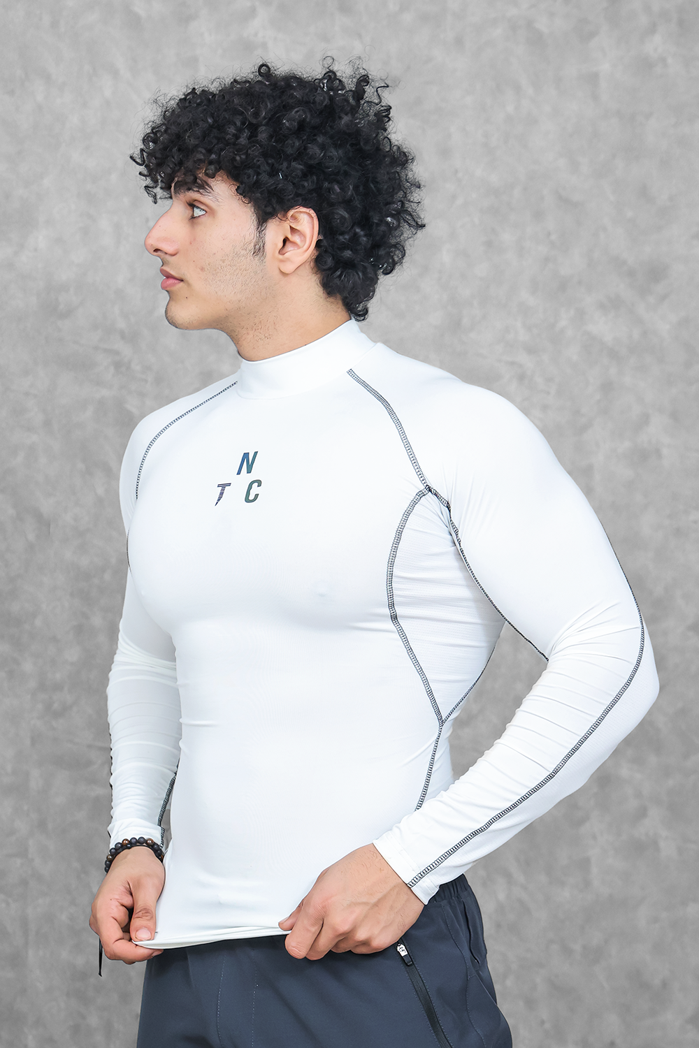 Critical Compression Full Sleeve T-shirt - White