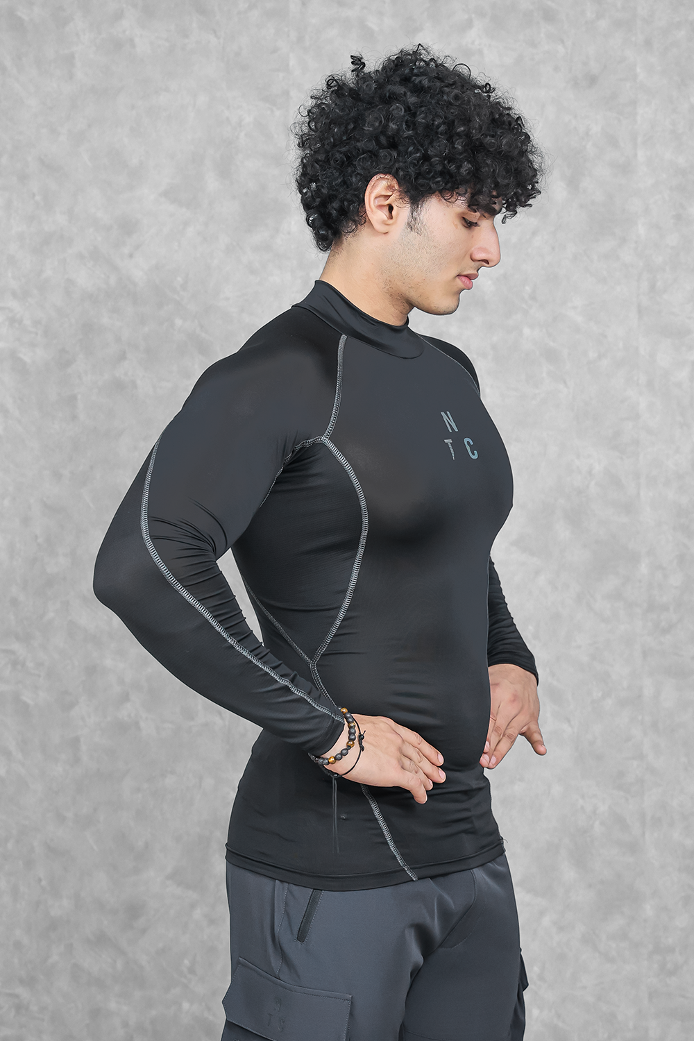 Critical Compression Full Sleeve T-shirt - Black