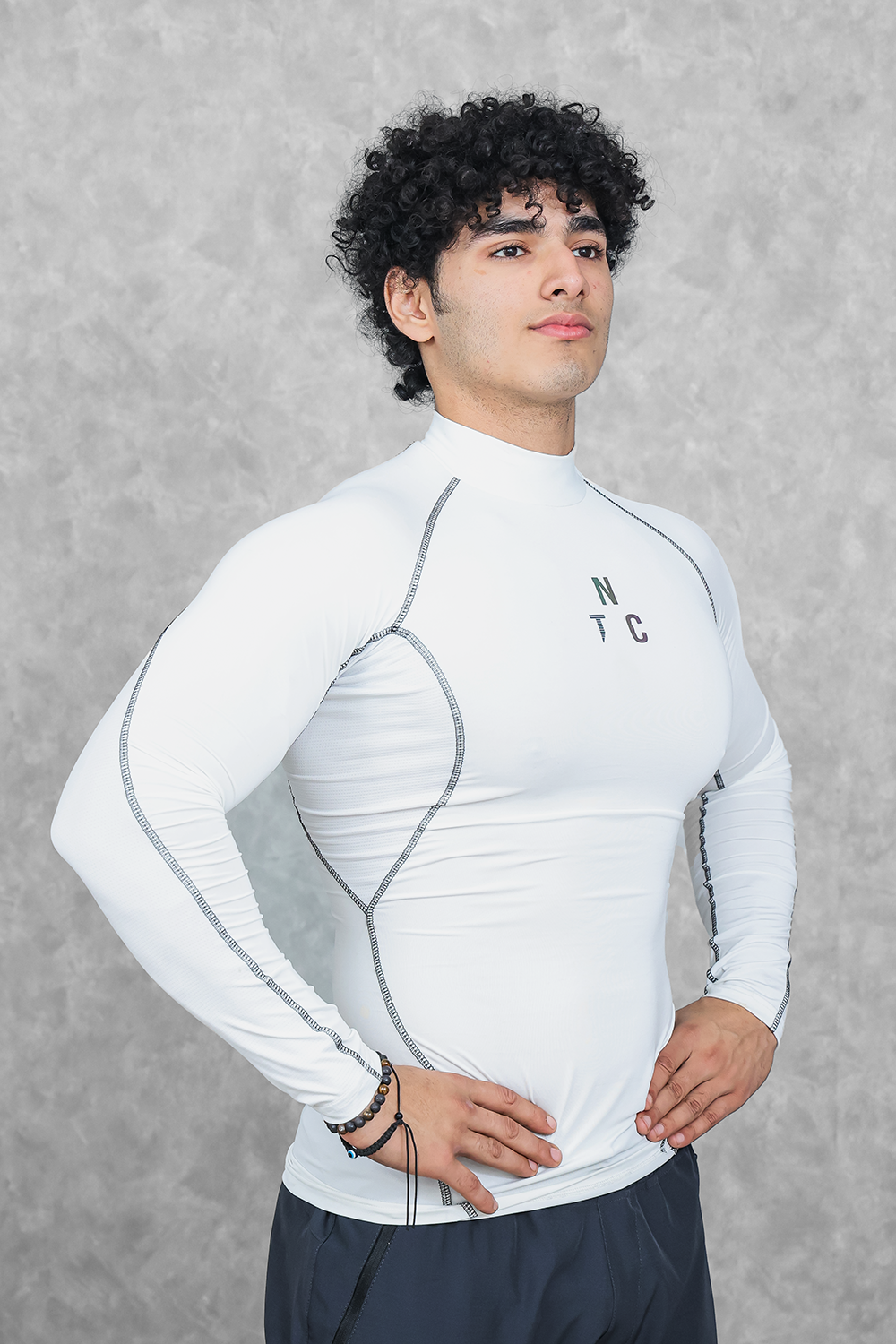 Critical Compression Full Sleeve T-shirt - White