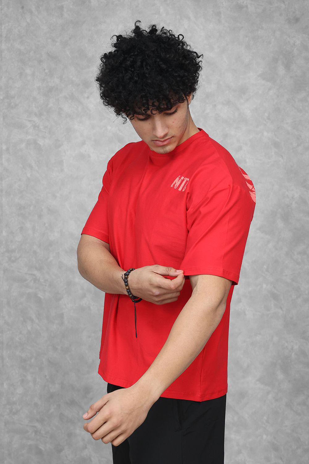 Legacy Oversized T-Shirt - Red & Yellow