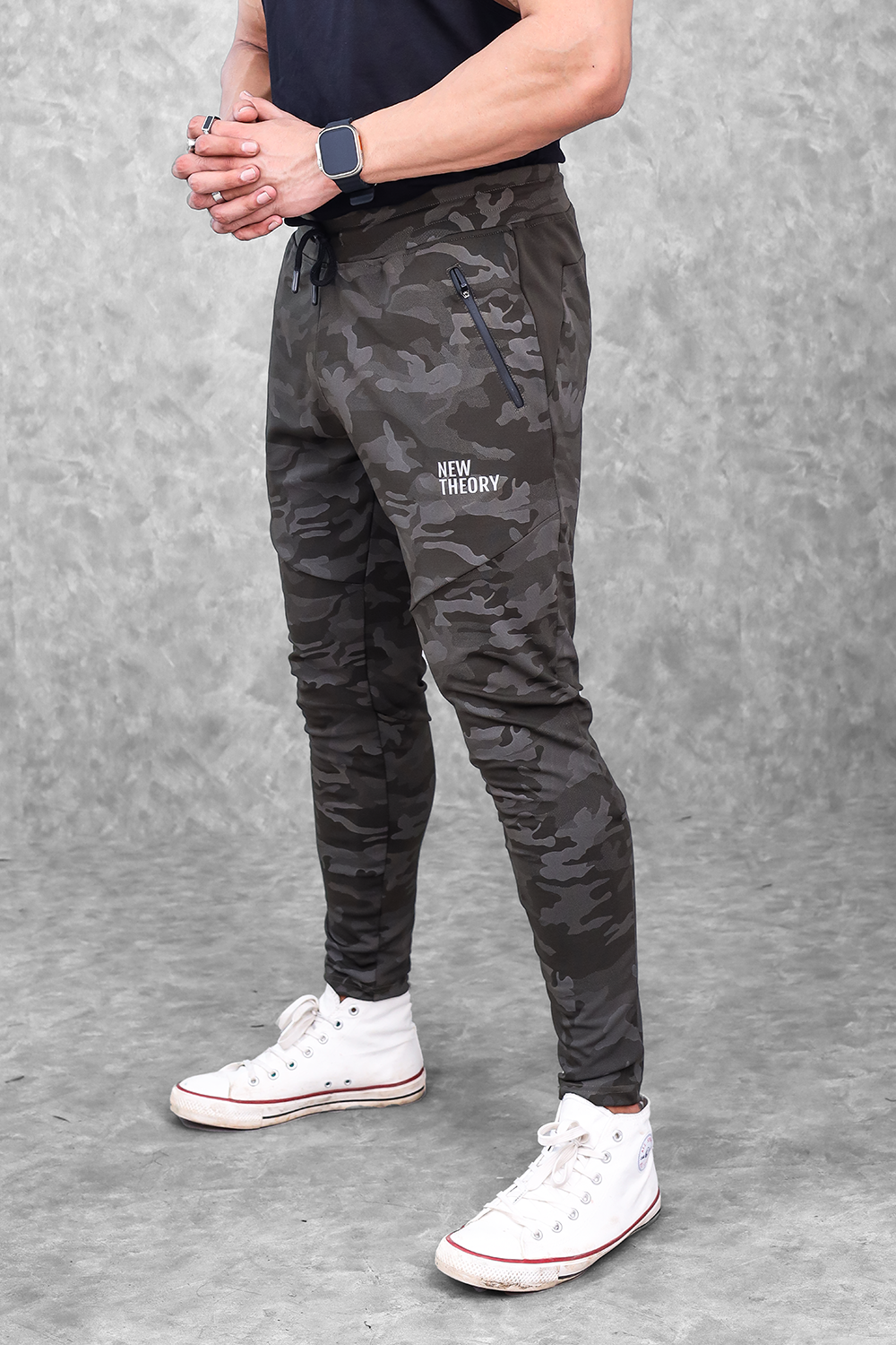 Camo Performance Jogger- Olive