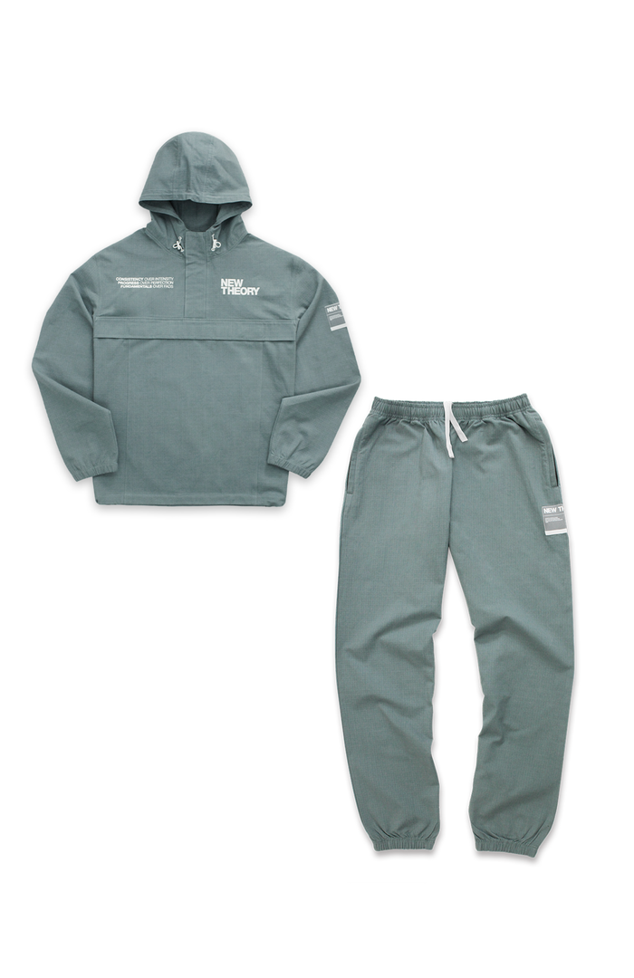 NT001 Parkha Hoodie & Pant Seagrass