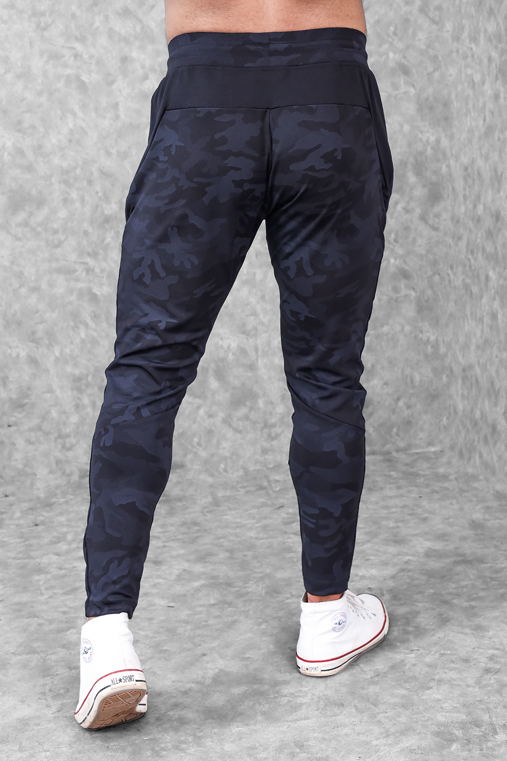 Camo Performance Jogger- Black