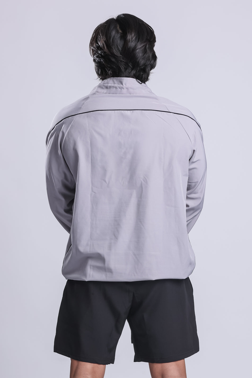 Essential Performance Quarter Zip- Grey