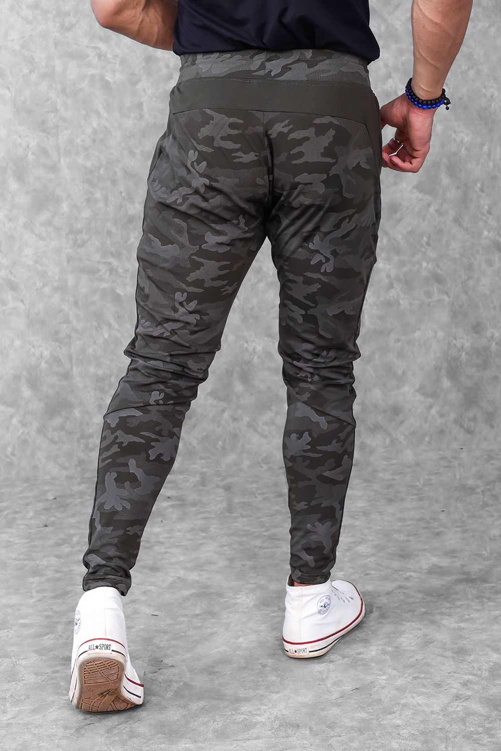 Camo Performance Jogger- Olive