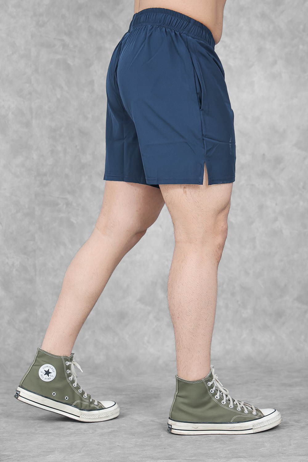 Dry-Fit Woven shorts- Navy