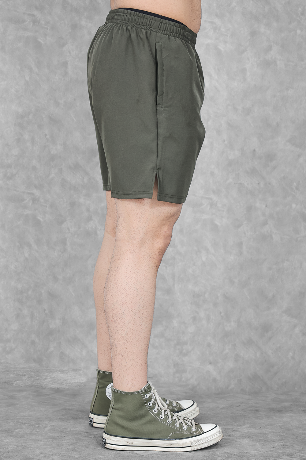 Dry-Fit Woven shorts- Olive