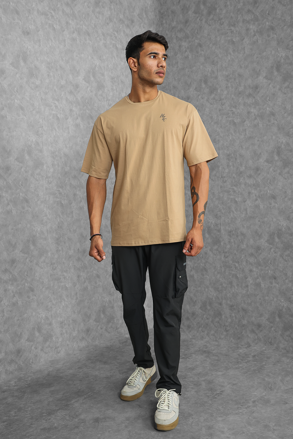 Legacy Oversized T-Shirt - Beige