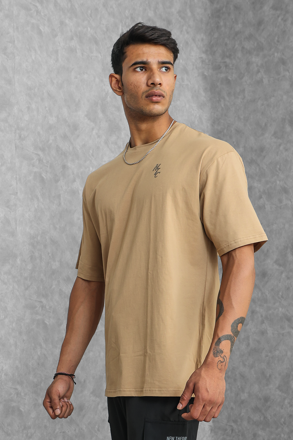 Legacy Oversized T-Shirt - Beige