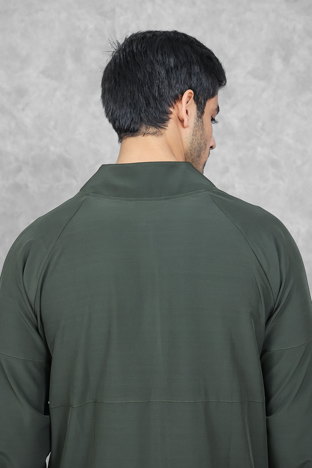 Impact Woven Track Top - Olive