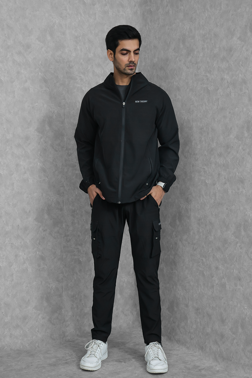 Impact Woven Track Top - Black