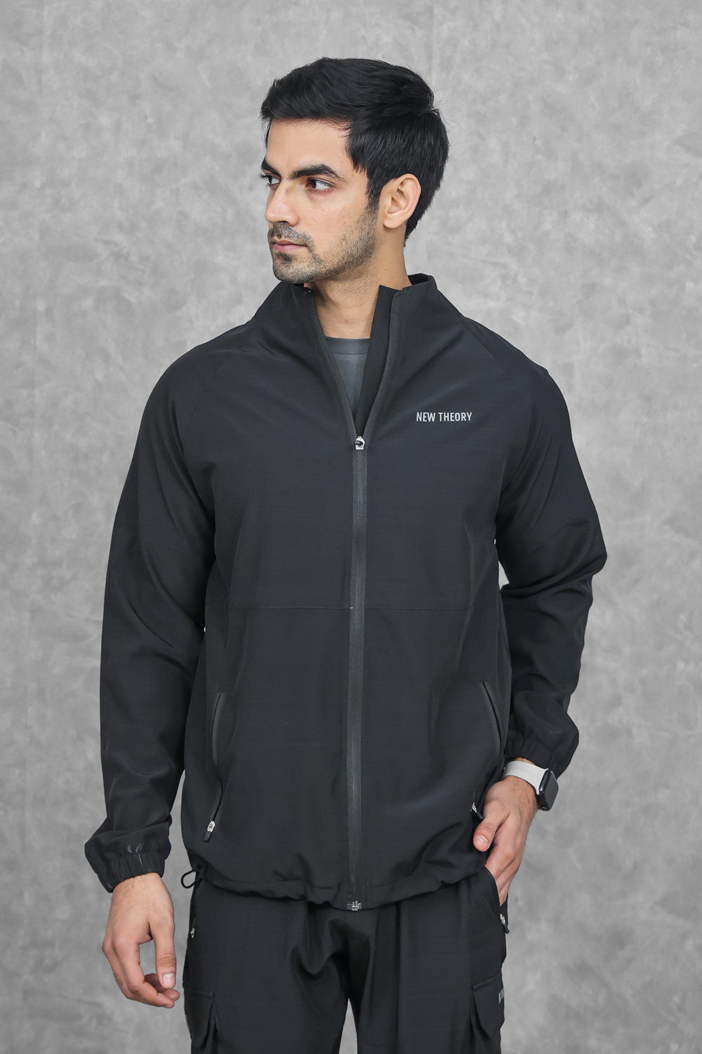 Impact Woven Track Top - Black