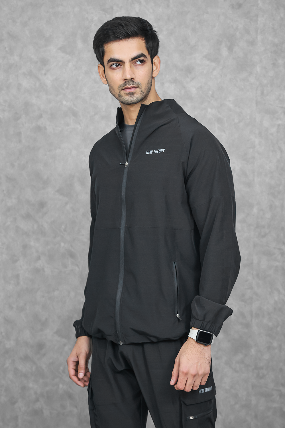 Impact Woven Track Top - Black