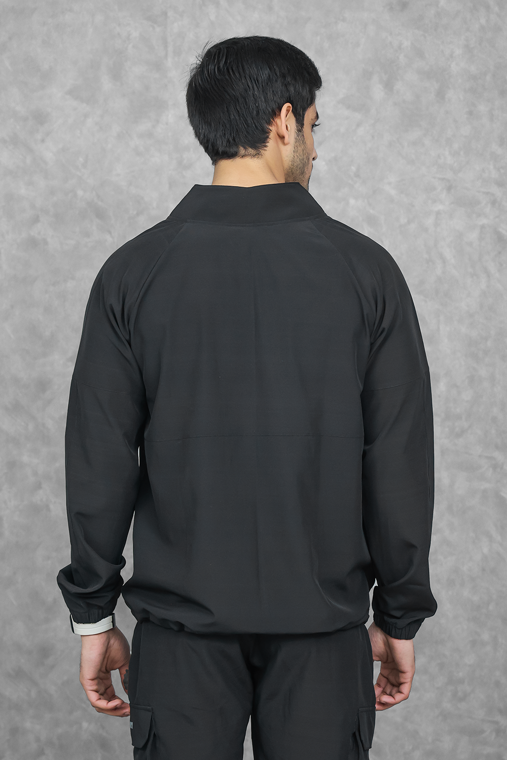 Impact Woven Track Top - Black