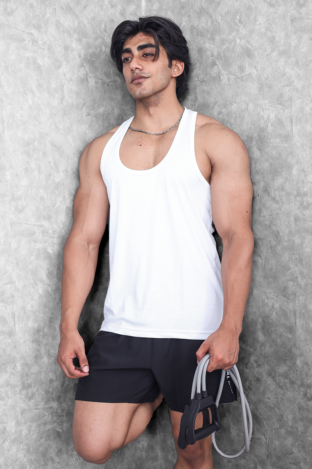 Basic Dry Fit Vest- White