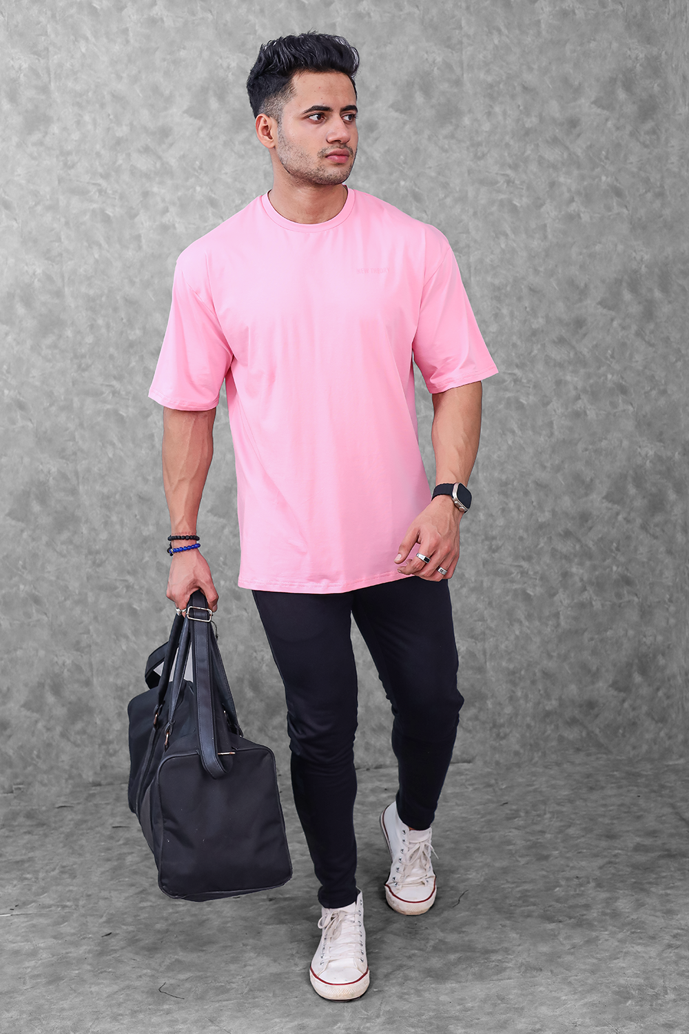 Alpha Oversize T-shirt - Pink