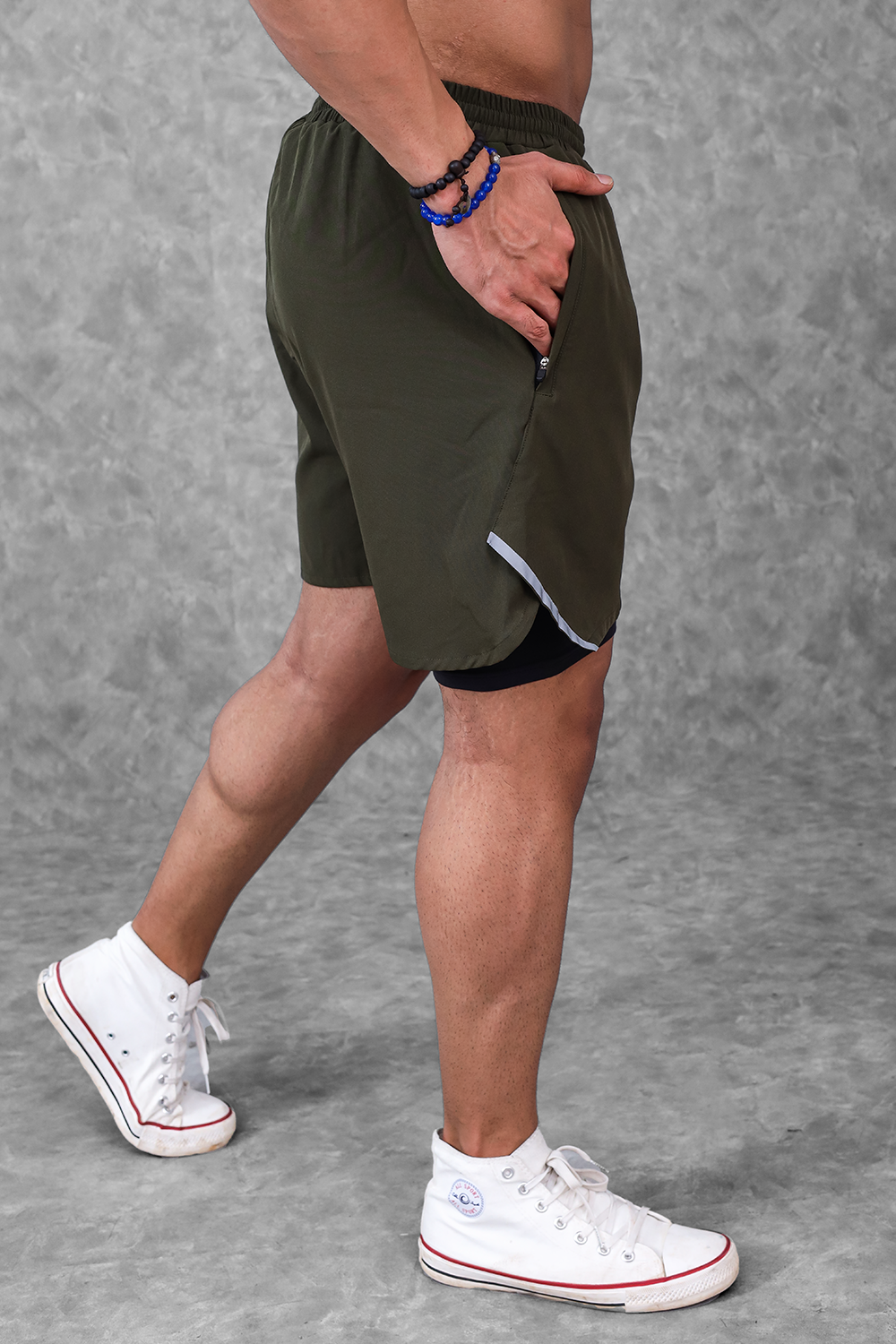 Critical performance Shorts 7 Inch  - Olive