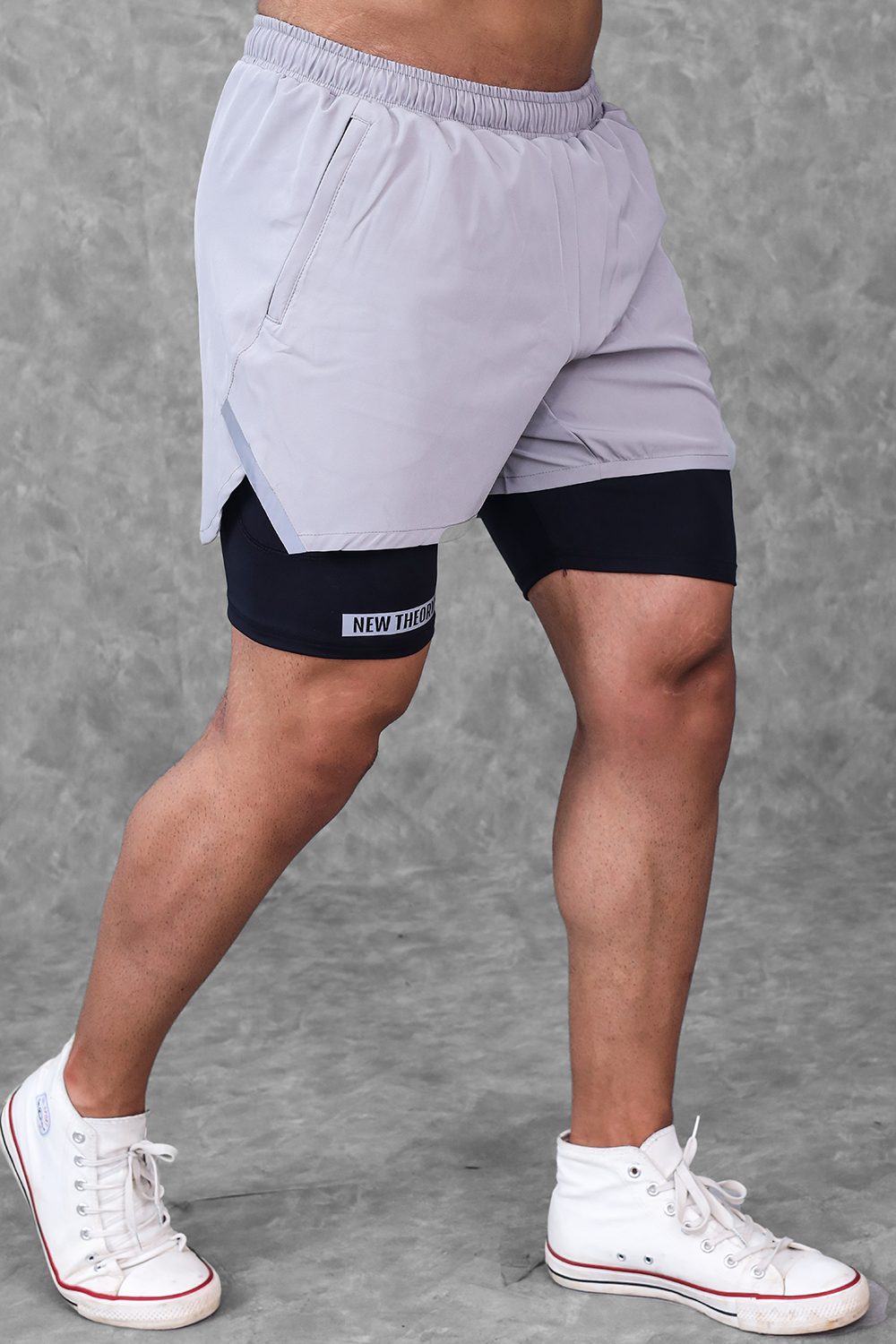 Critical performance Shorts 5 Inch - Grey