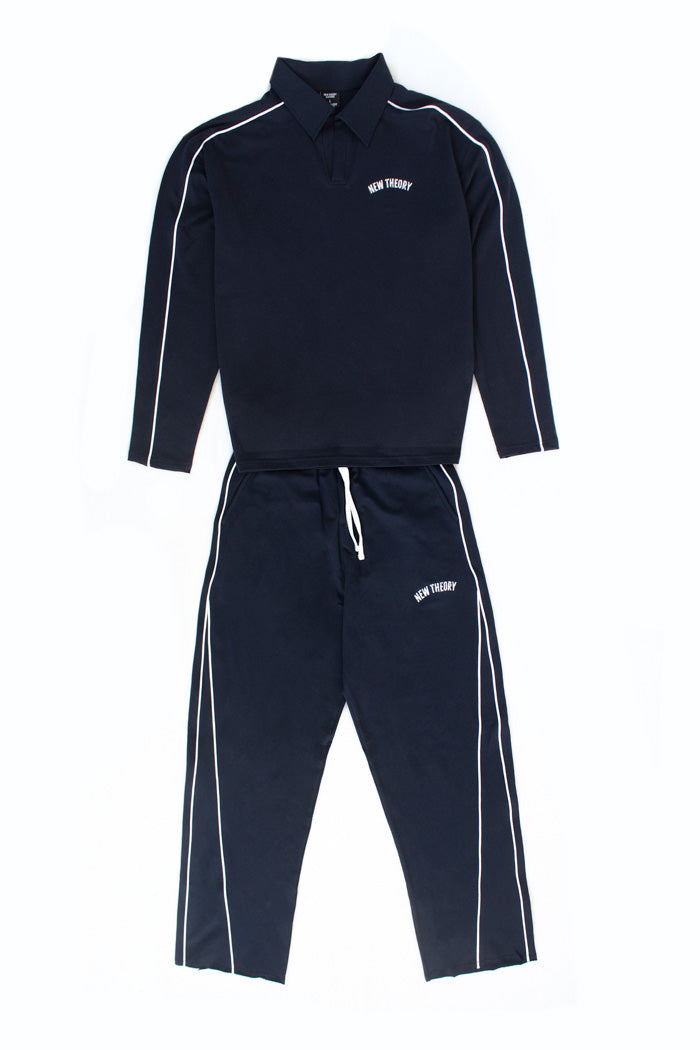 Legacy Jogger and Polo Set -Navy