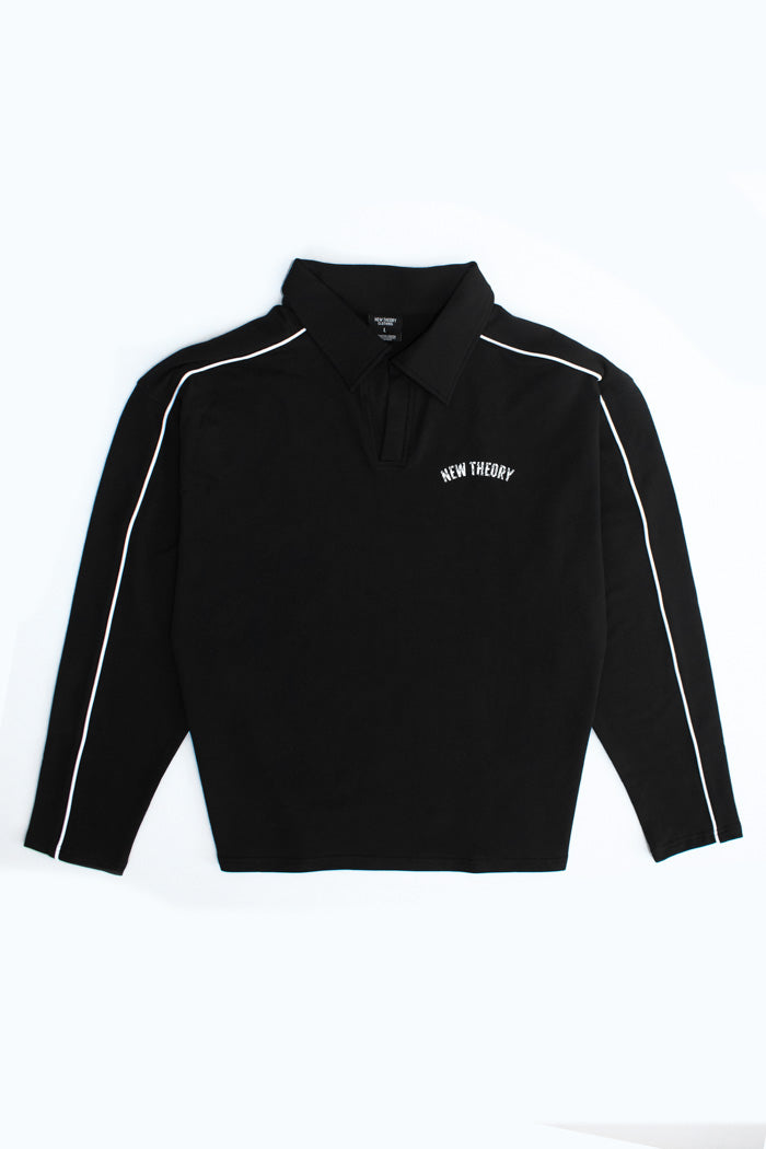 Legacy Full Sleeve Polo - Black
