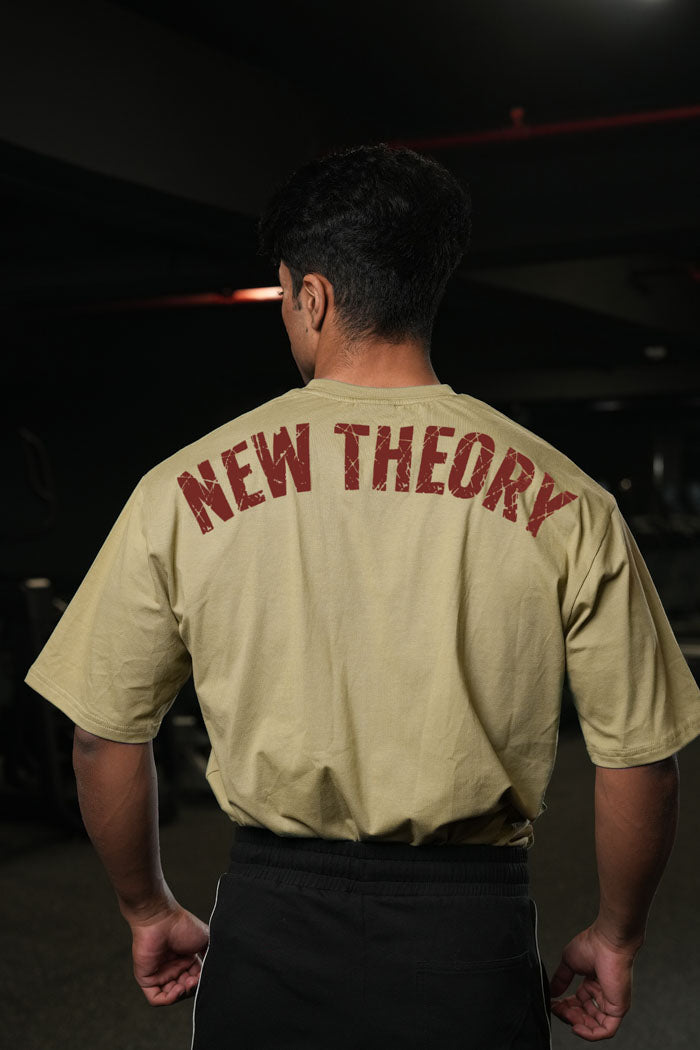 Legacy Oversized T-Shirt-Beige