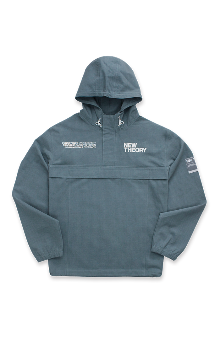 NT001 Parkha Hoodie Lead Blue