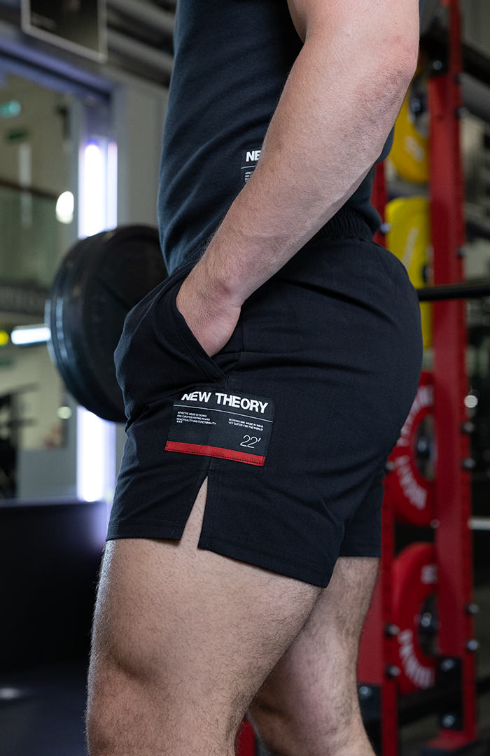 NT001 Shorts 7' Black