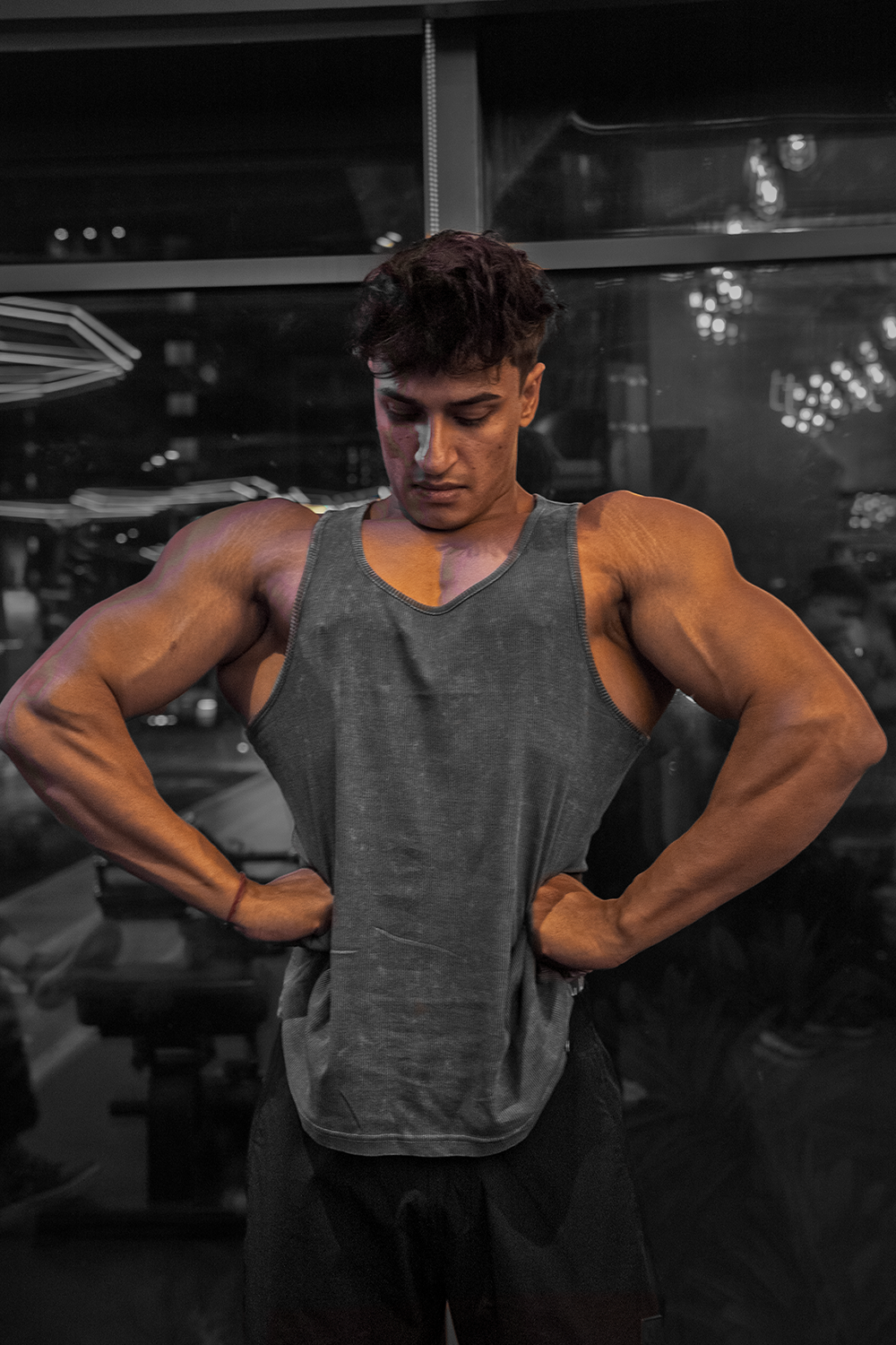 Washed Muscle-Up Ribbed Tank 2pk