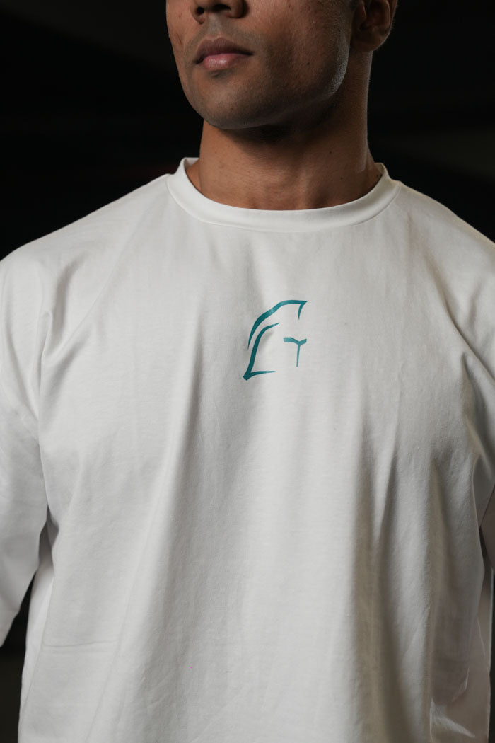 Legacy Oversized T-Shirt-White