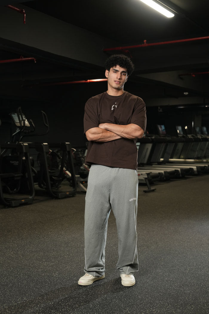 Legacy Oversized T-Shirt-Brown