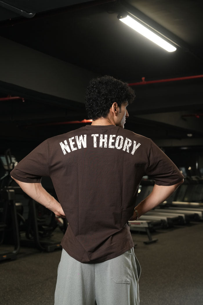 Legacy Oversized T-Shirt-Brown