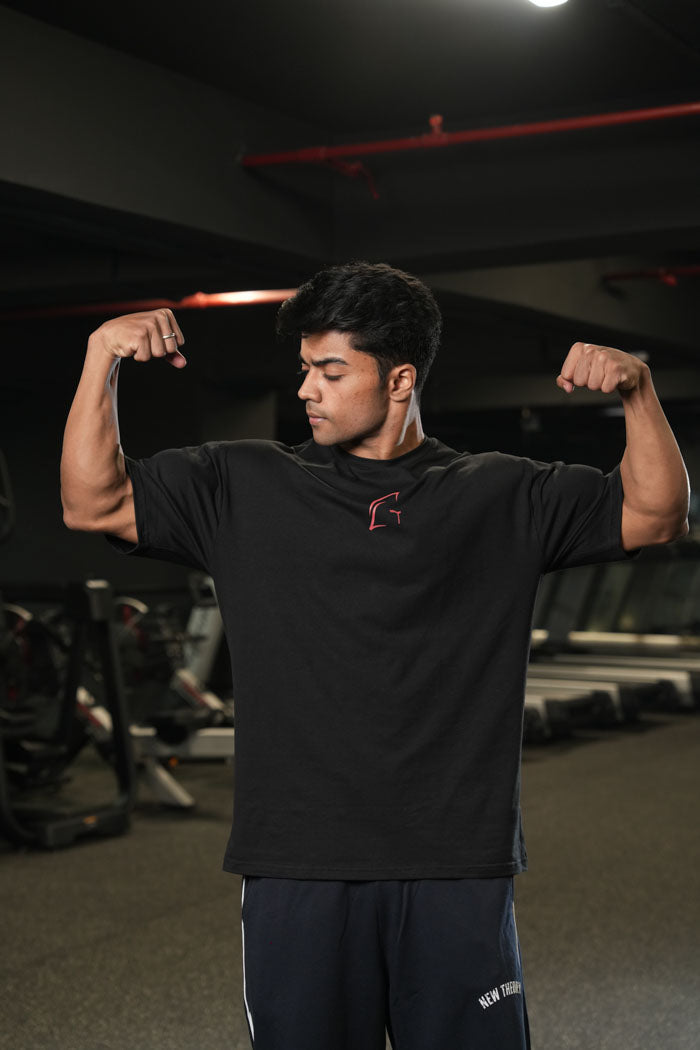 Legacy Oversized T-Shirt-Black