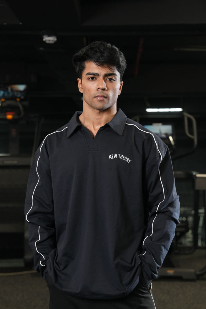 Legacy Jogger and Polo Set -Navy