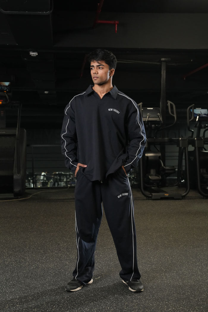 Legacy Jogger and Polo Set -Navy