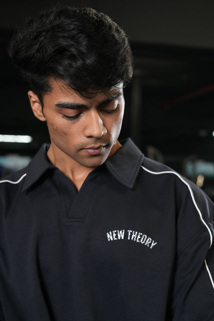 Legacy Jogger and Polo Set -Navy