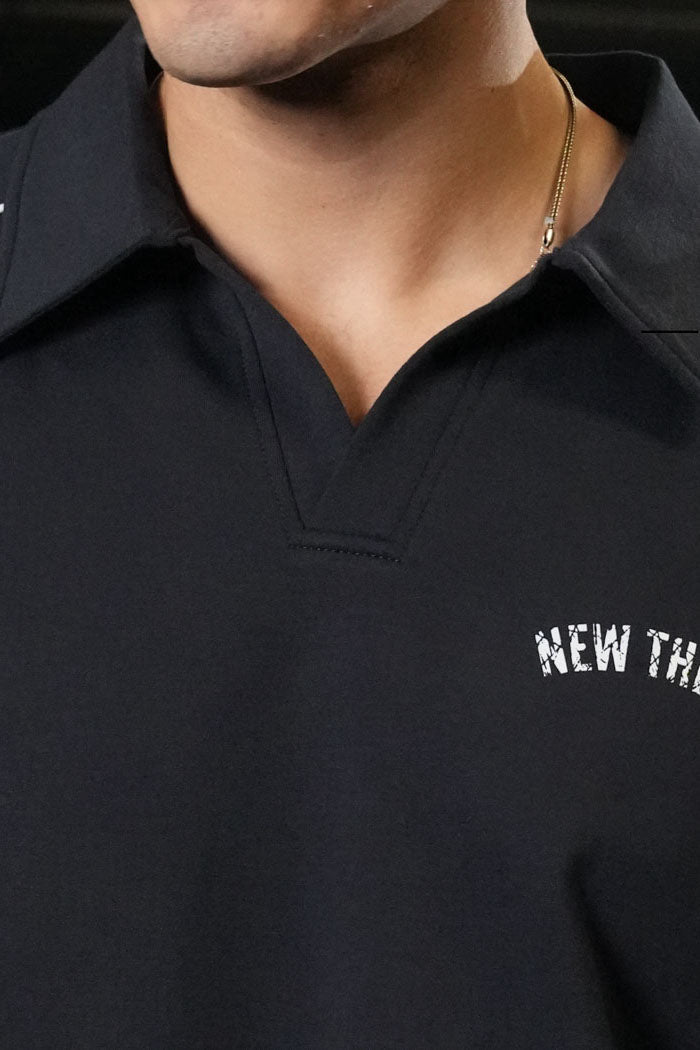 Legacy Jogger and Polo Set -Navy