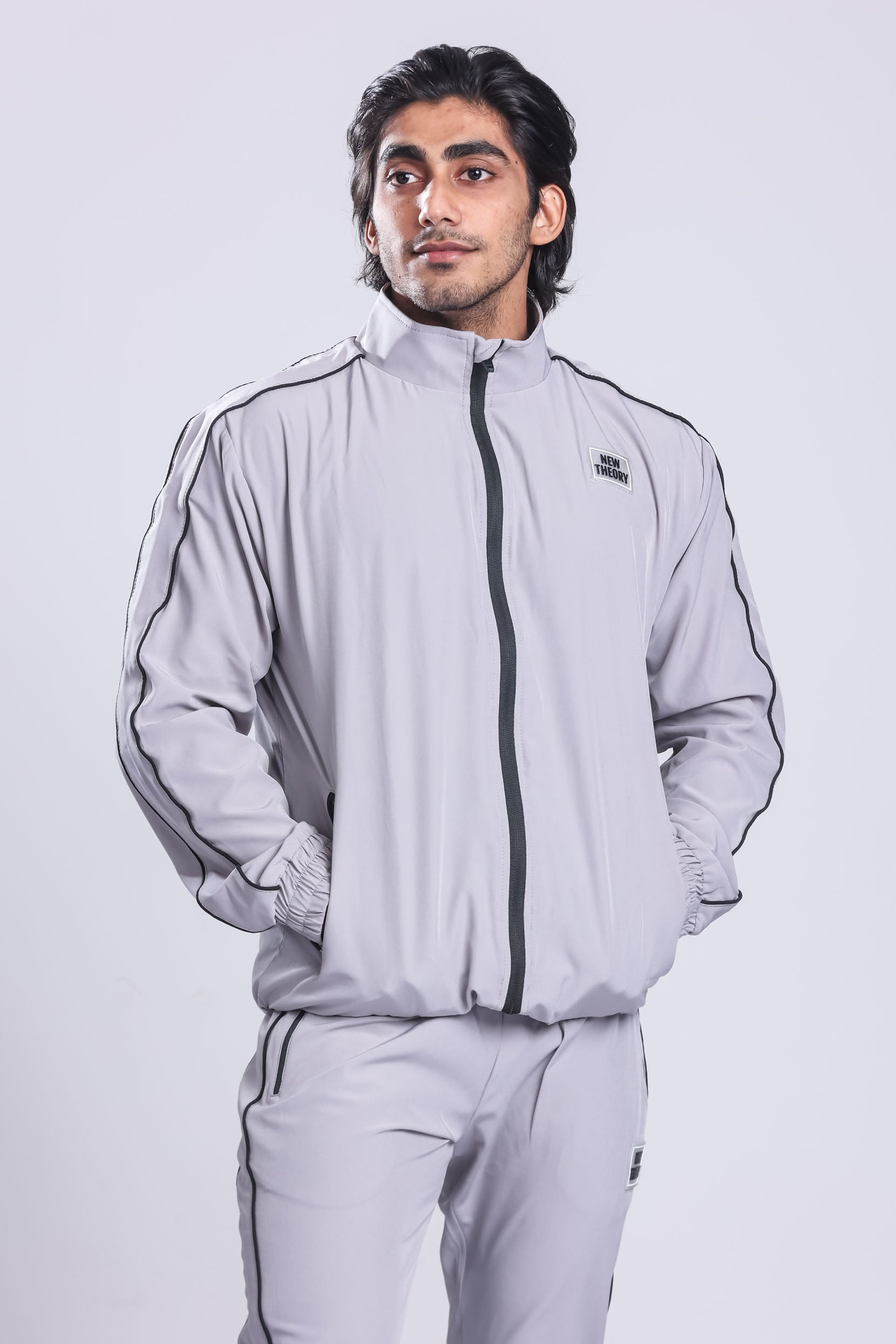 Essential Performance Tracksuit- Grey