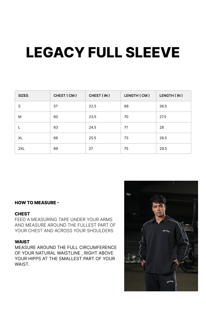 Legacy Jogger and Polo Set-Black