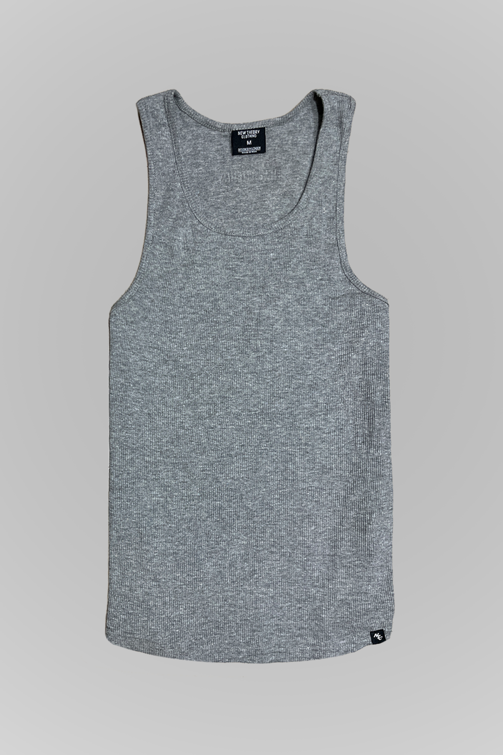 Muscle-Up Ribbed Tank - 3pk Black and Grey